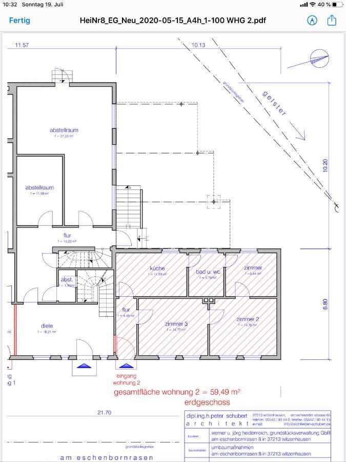 Premium Ferienwohnung Sonnenaufgang Witzenhausen Exteriör bild